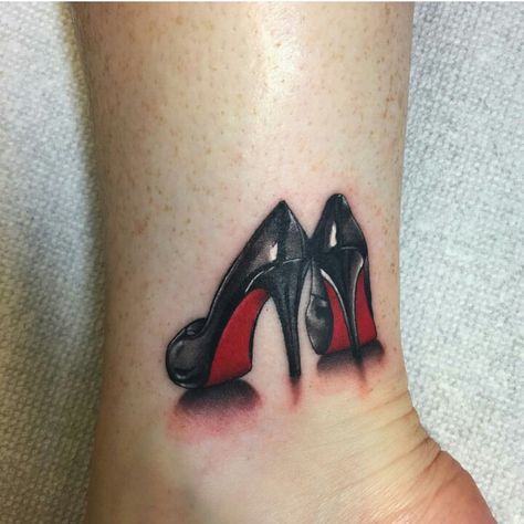 High Heel Tattoo Ideas, High Heel Tattoos For Women, High Heel Shoe Tattoo, Burlesque Tattoo Ideas, Heels Tattoo, High Heel Tattoo Designs, Heel Tattoo, High Heel Tattoo, Burlesque Tattoo