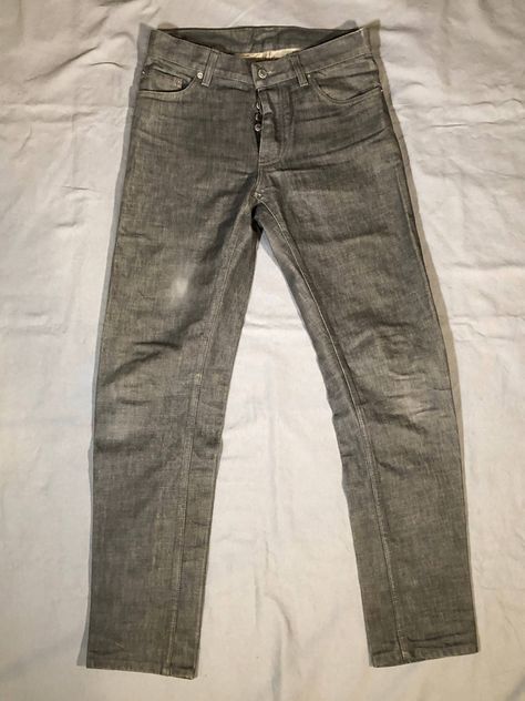 Helmut Lang Jeans, Men's Bottoms, Raw Denim, Helmut Lang, Mens Bottom, Grey Jean, Pants, Trousers