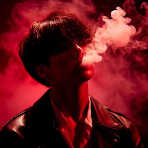 Jungkook Red, Creative Story Ideas, Jungkook Fanart, Jeon Jungkook Photoshoot, Instagram Feed Ideas, Most Handsome Men, Kim Taehyung Wallpaper, Red Aesthetic, Jung Kook