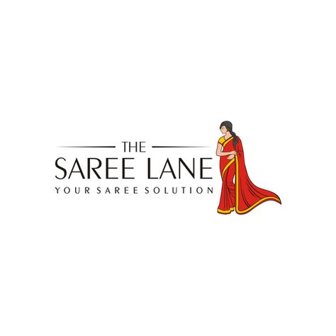 Logo for fashion label specialising in bollywood saree | Logo design contest | 99designs Saree Logo Design, Boutique Names Ideas, Name Board Design, Logos Photography, Shop Name Ideas, App Design Layout, Sewing Logo, Boutique Names, Boat Neck Blouse Design