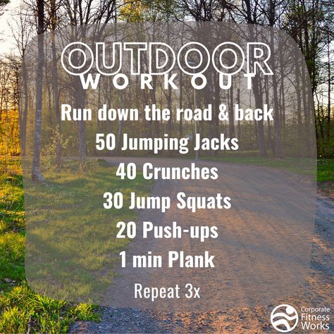 Fresh air and simple workout: 2 things that can refresh us in our "stay home" situation! Modify as needed as a simple walk outside, some basic squats and wall push-ups/planks work just fine too! Outside Workouts, Vacation Workout, Wall Push Ups, Simple Workout, Walk Outside, Getting Outside, Full Body Hiit Workout, Outdoor Workout, Stay Sane