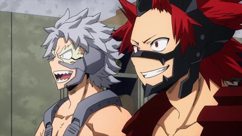 Boku no Hero Academia || Kirishima Eijirou and Tetsutetsu Tetsutetsu Kirishima And Tetsutetsu, Tetsutetsu Tetsutetsu, Japan Meme, Drawing Memes, Cosplay Kawaii, Otaku Art, Kirishima Eijirou, Think Geek, Hero Wallpaper