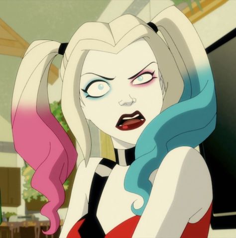 Harley Quinn Pfp Cartoon, Harley Quinn Pfp, Harley Quinn Cartoon, Harley Quinn Show, Harley Quinn Animated, Harley X Ivy, Harley And Ivy, Harley Ivy, Crazy Boyfriend