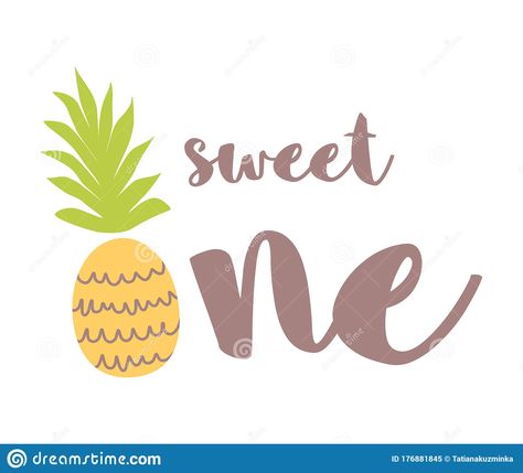 Pineapple Funny, Happy Birthday Invitation, Pine Apple, Party Vector, Old Letters, Baby Birthday Party, Happy Words, Funny Words, Greeting Card Design