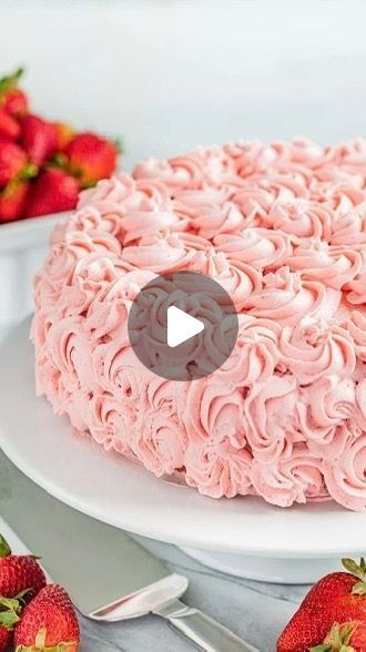 The Stay At Home Chef on Instagram: "This Strawberry Cake is packed with real strawberries and topped with a light Chantilly cream frosting for a cake that is as beautiful as it is delicious!

➡️ Comment “Recipe” to have the link to this one slide right into your DMs

🔗Or visit https://thestayathomechef.com/strawberry-cake/

Why our recipe?
✅ Real strawberries in both the cake and the frosting plus a flavor boost with strawberry extract and strawberry jello for an intense strawberry flavor.
✅ Instead of a traditional buttercream, this recipe features a unique strawberry Chantilly cream made with whipped cream, cream cheese, and mascarpone.
✅ A soft, moist two-layer cake that’s full of strawberry flavor." Strawberry Chantilly, The Stay At Home Chef, Strawberry Extract, Two Layer Cakes, Stay At Home Chef, Chantilly Cream, Strawberry Jello, Strawberry Flavor, Cream Frosting