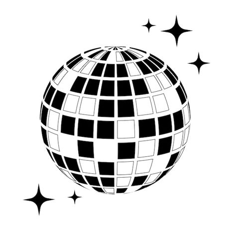 Disco Ball Vector, Bola Disco, Musica Disco, Disco Ball, Psd Files, Cricut Crafts, Free Download, Tote Bag, 10 Things