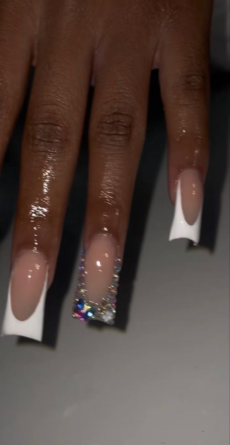 Silver Acrylic Nail Designs Prom, Sliver Nails, Silver Acrylic Nails, Square Gel Nails, Boujee Nails, Kylie Nails, Acrylic Nails Nude, Girly Acrylic, Spring Acrylic Nails