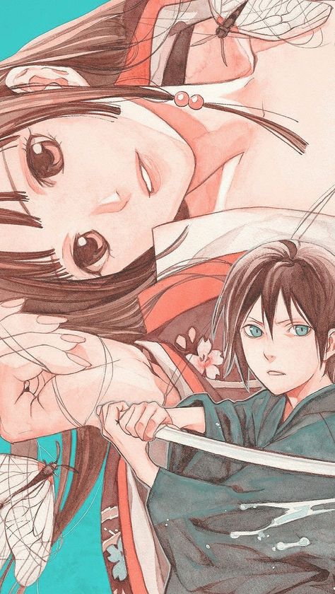 Noragami Manga, Yato And Hiyori, Yato Noragami, Noragami Anime, Cute Headers, Good Anime To Watch, Anime Wall Art, Noragami, Manga Illustration