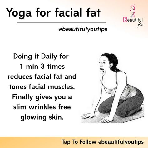 Yoga Bridge Pose, Yoga Facts, Best Yoga Poses, Face Yoga Facial Exercises, Facial Yoga, Cool Yoga Poses, Easy Yoga Workouts, Daily Yoga, Face Yoga