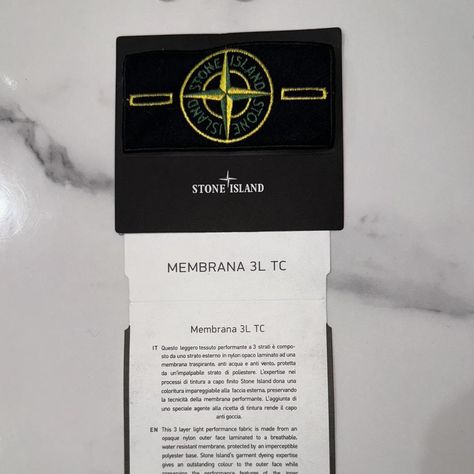 Stone Island Original Badge All badges come with a... - Depop Stone Island, The Originals, Stone