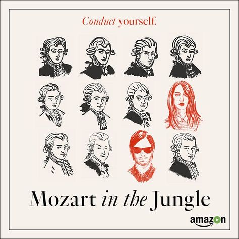 Mozart in the Jungle Mozart In The Jungle, Classical Music Composers, Tv Icon, School Of Visual Arts, Under My Skin, Music Composers, In The Jungle, Art Films, Latest Books