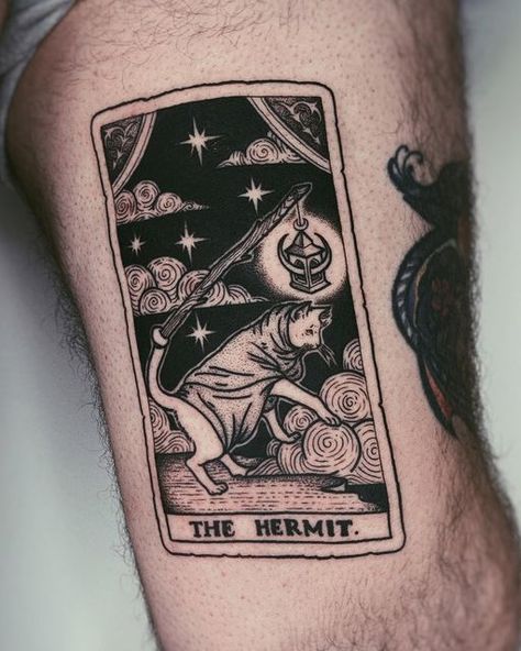 The Hierophant Tarot Tattoo, The Hermit Tattoo, The Hierophant Tarot, Hierophant Tarot, Hermit Tarot, The Hermit Tarot, Tarot Tattoo, The Hermit, The Hierophant