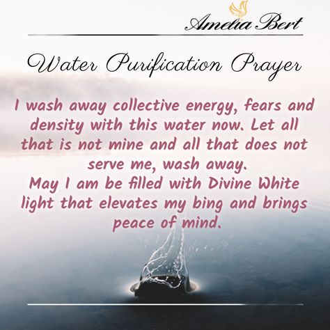 While in the shower say this prayer to clear collective energy from your being. visit: https://ameliabert.com/  #cleansingprayer #clearing #howtocleanseyourbeing Shower Cleansing Mantra, Charge Water Affirmations, Spiritual Shower Cleanse, Water Affirmations, Collective Energy, Spiritual Cleansing Bath, Bath Quotes, Charging Crystals, Spiritual Baths