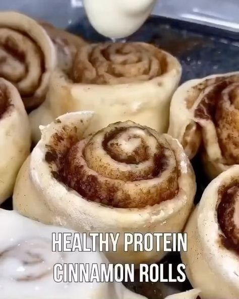 Gymrat Recipes, Protein Cinnamon Rolls, Toasted Corn, Protein Macros, Corn Cereal, Powdered Peanut Butter, Cinnamon Breakfast, Cinnamon Roll Dough, Protein Baking