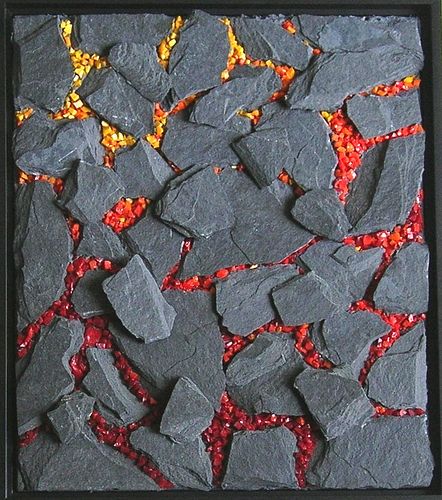 Mosaic Madness, Mosaic Stained, Mosaic Art Projects, Mosaic Tile Art, Modern Mosaics, Quilt Modernen, Pebble Mosaic, Lava Flow, Mosaic Artwork