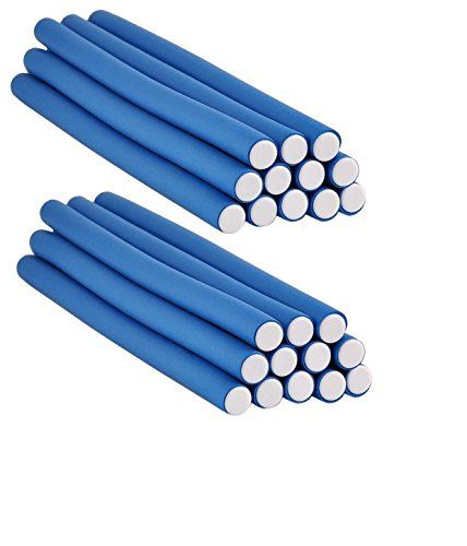 10" Spiral Hair Foam Curler Roller Set - 24 Pieces - twis... Short Hair Wavy Hair, Curls Hair Styles, Short Hair Wavy, Foam Curlers, Hair Foam, Beauty Recommendations, Baby Blue Hair, Twist Curls, Curls Hair