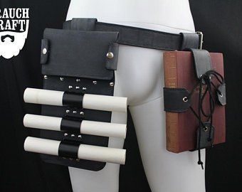 Book Holder Belt, Leather Book Holder Belt, Book Belt Holder, Book Holster Belt, Alchemy Belt, Book Harness, Book Holster, Diy Book Holder, Scroll Holder