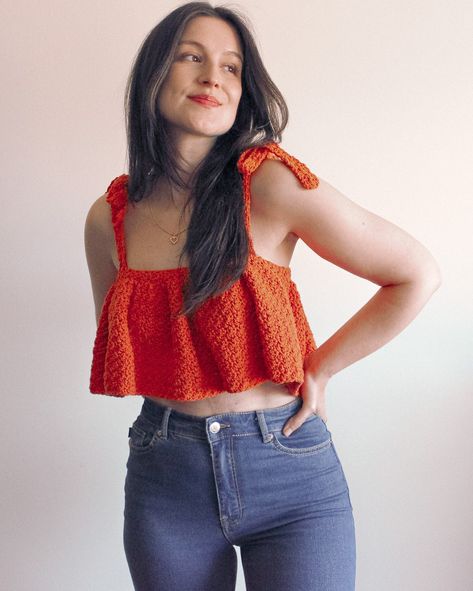 Sintra Top - Crochet Pattern by Freaky For Yarn Crochet Top For Beginners, Cute Crochet Top, Top Crochet Pattern, Summer Holiday Outfits, Crochet Vest Pattern, Earthy Outfits, Vest Pattern, Crochet Vest, Crochet Top Pattern