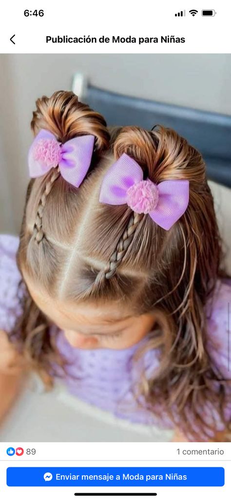 Minnie Mouse Hairstyle For Kids, Minnie Hairstyle, Toddler Birthday Hairstyles, Toddler Hairdos, Minnie Mouse Hairstyle, Birthday Hairstyles For Kids, Disneyland With A Toddler, Toddler Hairstyles Girl Fine Hair, Daughter Hairstyles