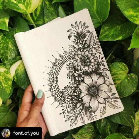 Creative Heart Drawing, Aesthetic Mandala Art, Heart Abstract, Flowers Mandala, Doodle Heart, Abstract Pencil Drawings, Armband Tattoos, Easy Mandala Drawing, Boho Art Drawings