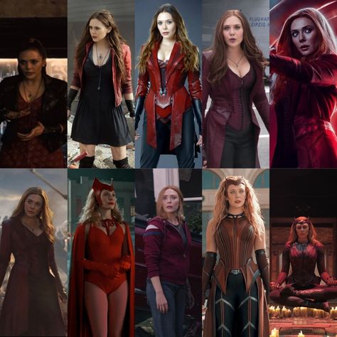 Simple Marvel Costumes, Wanda Inspired Outfit, Wanda Maximoff Outfit Ideas, Wanda Maximoff Makeup, Wanda Maximoff Halloween, Scarlett Witch Costume, Wanda Maximoff Outfit, Scarlet Witch Makeup, Scarlet Witch Outfit