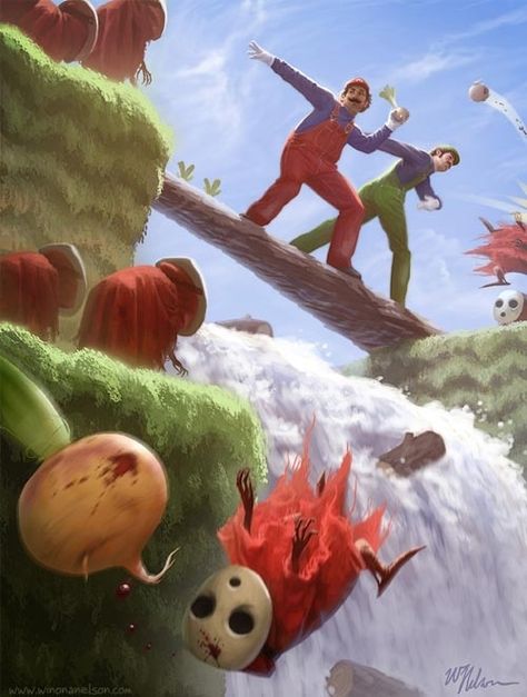 Super Mario Bros. Re-Imagined In 100 Images Realistic Mario, Bowser's Fury, Mario Y Luigi, Mario E Luigi, Mario Fan Art, Super Mario And Luigi, Super Mario Art, Super Mario World, Nintendo Art