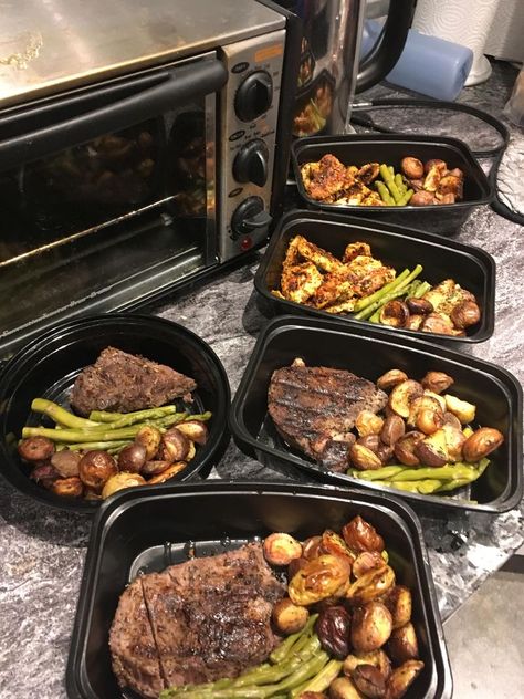 Meal Prep Astethic, Chicken Prep, Sunday Food, Clean Meal Prep, Healthy Lunch Meal Prep, Dinner Meal Prep, Easy Healthy Meal Prep, Healthy Food Motivation, Lunch Meal Prep