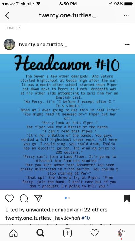 Percabeth Headcannons, Percabeth Headcanon, Pjo Headcannons, Percy Jackson Gods, Harry Potter Crossover, Percy Jackson Ships, Percy Jackson Head Canon, Pjo Hoo, Percy And Annabeth