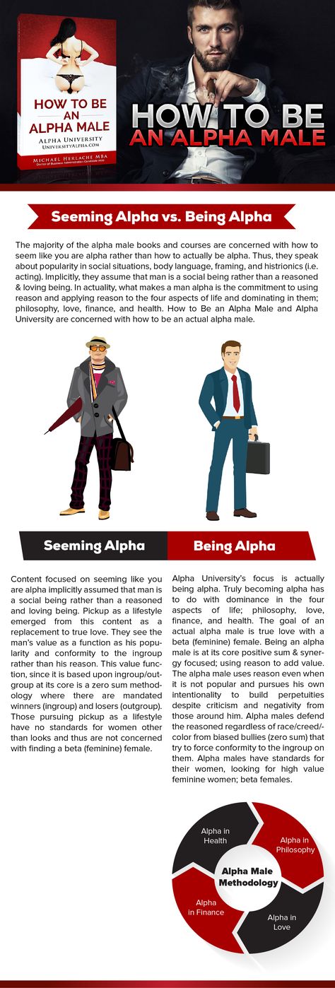 What is the Difference Between Seeming Alpha and Being Alpha? Find out in the free book, How to Be an Alpha Male, at Alpha University at www.UniversityAlpha.com #reason #alphamale #alpha How To Be Alpha Male, How To Be An Alpha Male, Alpha Male Characteristics, Personalities Types, Love Dynamics, Alpha Energy, Alpha Male Books, Alpha Male Traits, Be An Alpha