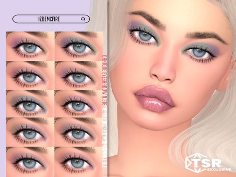 Sims 4 Cc 90s Makeup, Sims Lookbook, Sims 4 Tattoos, Makeup Cc, 90s Makeup, Sims 4 Cc Makeup, Electronic Art, Costume Makeup, Sims 4 Cc