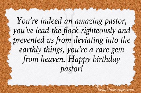 Happy Birthday Pastor #pastor #happybirthday Happy Birthday Pastor Quotes, Pastors Birthday Quotes, Happy Birthday To A Priest, Pastor Birthday Quotes, Birthday Wishes For Pastor, Pastors Birthday, Pastor's Birthday Message, Happy Birthday Pastor, Spiritual Birthday