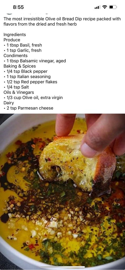 Bread Dipping Oil Recipe Balsamic, Oil Dip For Bread, Dip For Bread, Olive Oil Bread Dip, Oil Bread Dip, Bread Dips Recipes, Bread Dipping Oil Recipe, Jelly Salad, Dipping Oil Recipe