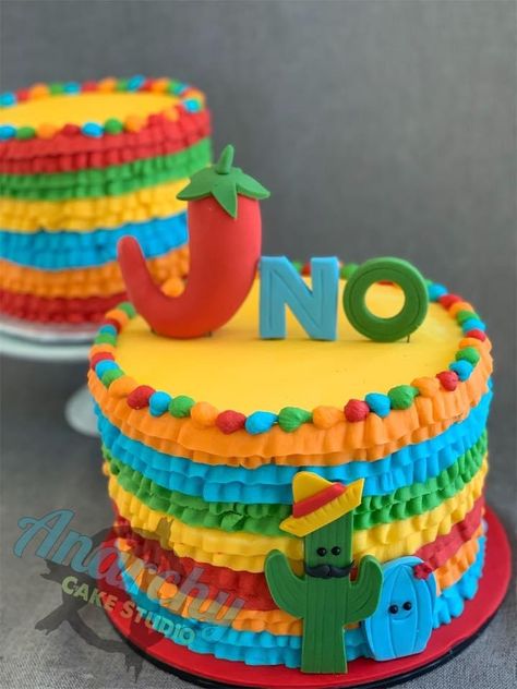 Fiesta Cake Smash, Mexican Fiesta Birthday Party, Mexican Cake, Mexican Birthday Parties, Fiesta Cake, Boys First Birthday Party Ideas, Boys 1st Birthday Party Ideas, Fiesta Birthday Party, Mexican Birthday