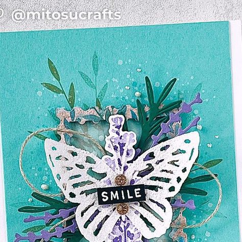 Painted Lavender, Craft Retreat, Embossing Paste, Colour Challenge, Global Design Project, Paper Butterfly, Matching Cards, Butterfly Cards, Global Design