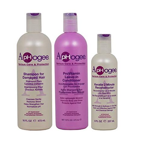 Amazon.com : ApHogee Shampoo for Damaged Hair + ProVitamin Leave-In Conditioner 16oz + Keratin 2 Minute Reconstructor 8oz"Set" : Beauty Best Shampoo And Conditioner, Green Tea Shampoo, Shampoo For Damaged Hair, Best Shampoo, Good Shampoo And Conditioner, Best Shampoos, Brittle Hair, Hair Shop, Relaxed Hair