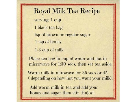 My Coffee Shop #1 : Royal Milk Tea Recipe | DiamondSweetCrystals Royal Milk Tea Recipe, Japanese Milk Tea, Tea Infographic, Milk Tea Recipe, Royal Milk Tea, Milk Tea Recipes, Black Tea Bags, Royal Tea, Tea Milk