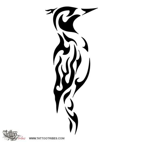 Tattoo Tribes "Fire woodpecker Resourcefulness Native Americans ... Small Woodpecker Tattoo, Woodpecker Tattoo Design, Mor Tattoo, Woodpecker Tattoo, Bird Skull Tattoo, White Bird Tattoos, Tattoo Ankle, Pileated Woodpecker, Native American Tattoos