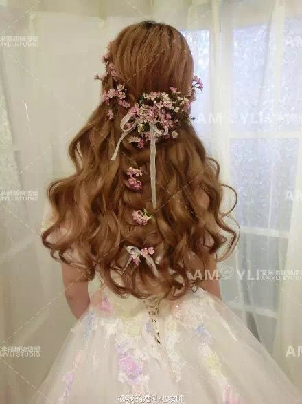 Fairytale Hair, Prince Hair, Looks Kylie Jenner, Rapunzel Hair, Quinceanera Hairstyles, Fairy Hair, Quince Hairstyles, Wedding Hair Inspiration, Princess Hairstyles