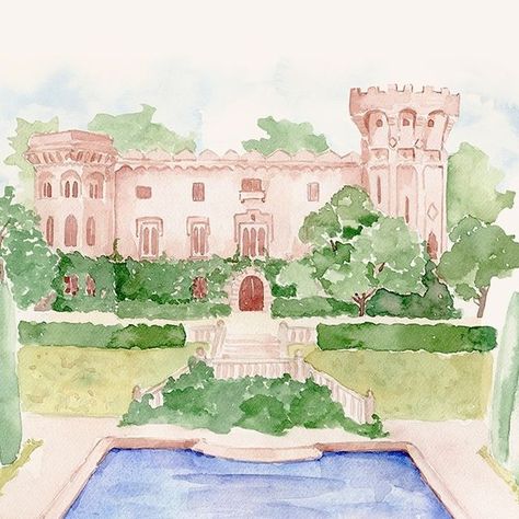 MariGraphic boutique on Instagram: "Illustration for invites for a Barcelona wedding in Castell de Sant Marçal 🏰 #weddinginspiration #weddinginvite #watercolorweddinginvitation #weddingvenue #weddingvenues #weddingillustration #customwatercolor #watercolorinvitation #danielsmith #schmincke" Barcelona Wedding, Instagram Illustration, Wedding Illustration, Watercolor Invitations, Ipad Art, Watercolor Wedding Invitations, Custom Watercolor, Watercolor Wedding, Save The Date