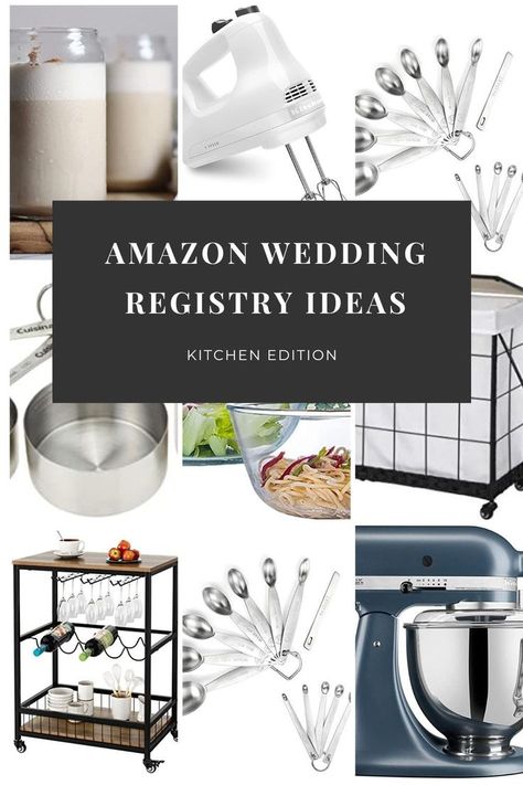 amazon-kitchen edition Wedding Cuisine, Wedding Registry Ideas, Amazon Registry, Amazon Wedding Registry, Registry Ideas, Wedding Registry, Favorite Products