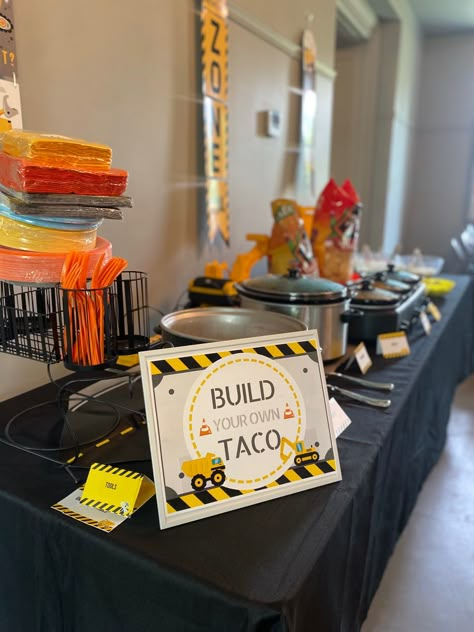 Construction Site Birthday Party, Construction Party Food, Construction Birthday Party Food, Construction Baby Shower, Construction Theme Birthday, Construction Theme Birthday Party, 2nd Birthday Party For Boys, Construction Theme Party, Construction Birthday Party