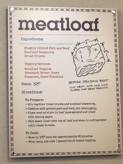 Meatloaf Golden Corral Meatloaf Recipe, Pork And Beef Meatloaf, Homemade Brown Gravy, Meatloaf Seasoning, Meatloaf Topping, Fried Wings, Golden Corral, Beef Meatloaf, Meatloaf Ingredients