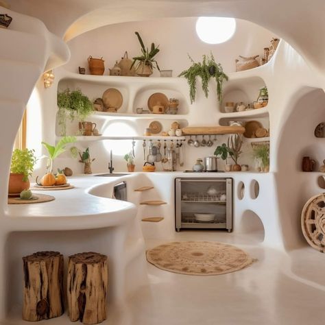 Cob House Interior, Casa Hobbit, Earthship Home, Dome Home, Adobe House, Cob House, Earth Homes, Round House, Dream House Decor