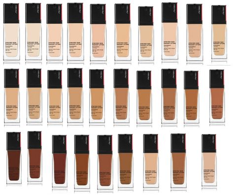 Shiseido - Synchro Skin Radiant Lifting Shiseido Synchro Skin, Foundation Swatches, Foundation, Skin, Nails, Makeup, Make Up