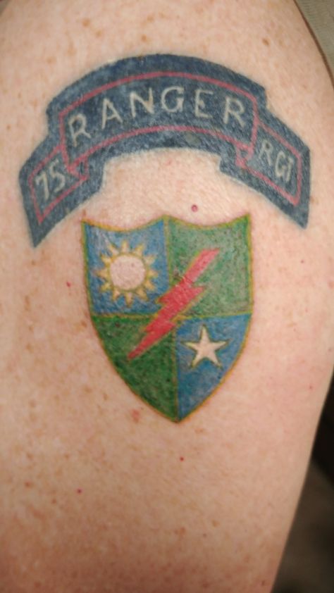 Retouch on Ranger scroll and add shield for my dad. Ranger Regiment, 75th Ranger Regiment, Art Fantasy, Symbolic Tattoos, Get A Tattoo, A Tattoo, My Dad, Tattoo Art, Triangle Tattoo