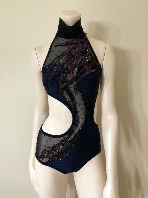 Contemporary Dance Outfits, Solo Dance Costumes, Cute Dance Costumes, Pretty Dance Costumes, Hero Clothes, Dance Costumes Dresses, Custom Dance Costumes, Pole Dancing Clothes, Dance Competition Costumes