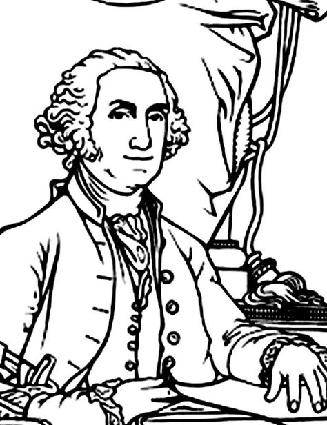 George Washington Was Elected In 1788 Coloring Page : Kids Play Color George Washington Pictures, American Flag Coloring Page, Kindergarten February, Tapestry Of Grace, Entertaining Kids, Frozen Coloring Pages, Teaching Printables, Flag Coloring Pages, John Adams