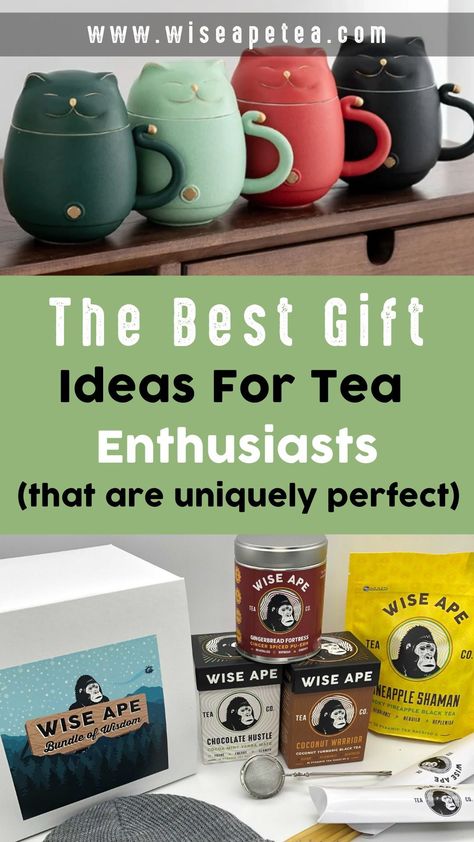 Tea Themed Gifts, Gift Ideas For Tea Lovers, Tea Gifts Diy, Tea Lover Gifts, Tea Gift Ideas, Tea Thermos, Ladies Tea Party, Dogs And Books, Gifts For Tea Lovers