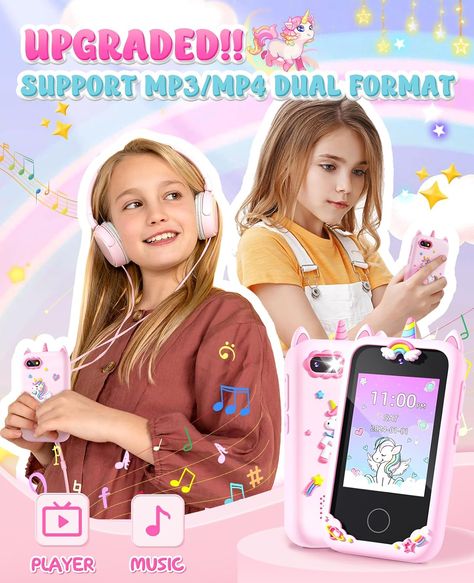 📱✨ The Perfect Gift for Little Learners! ✨📱 The Gothwick Kids Smart Phone is here to make your child's holiday even more fun! 🎁 Designed for ages 6-8, this smart device has everything they need: Dual cameras with 20 fun stickers 📸 Educational tools for letters & iconic landmarks 🧠 Shockproof & kid-safe design 💪 Adjustable screen brightness for eye protection 😎 And yes, it includes an 8GB SD card for endless creativity! 💥 Get yours now! Link in bio. https://www.mercari.com/us/item/m6045877... Smart Kids, Iconic Landmarks, Smart Device, Fun Stickers, Eye Protection, Smart Phone, Kids Safe, Sd Card, More Fun