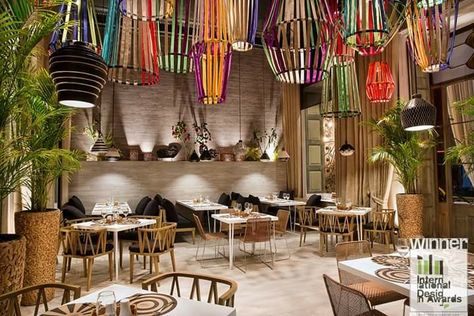 Peruvian Restaurant, Artisan Lighting, Bar Design Awards, Store Interiors, International Design, Parking Design, Lima Peru, Restaurant Interior Design, Restaurant Interior